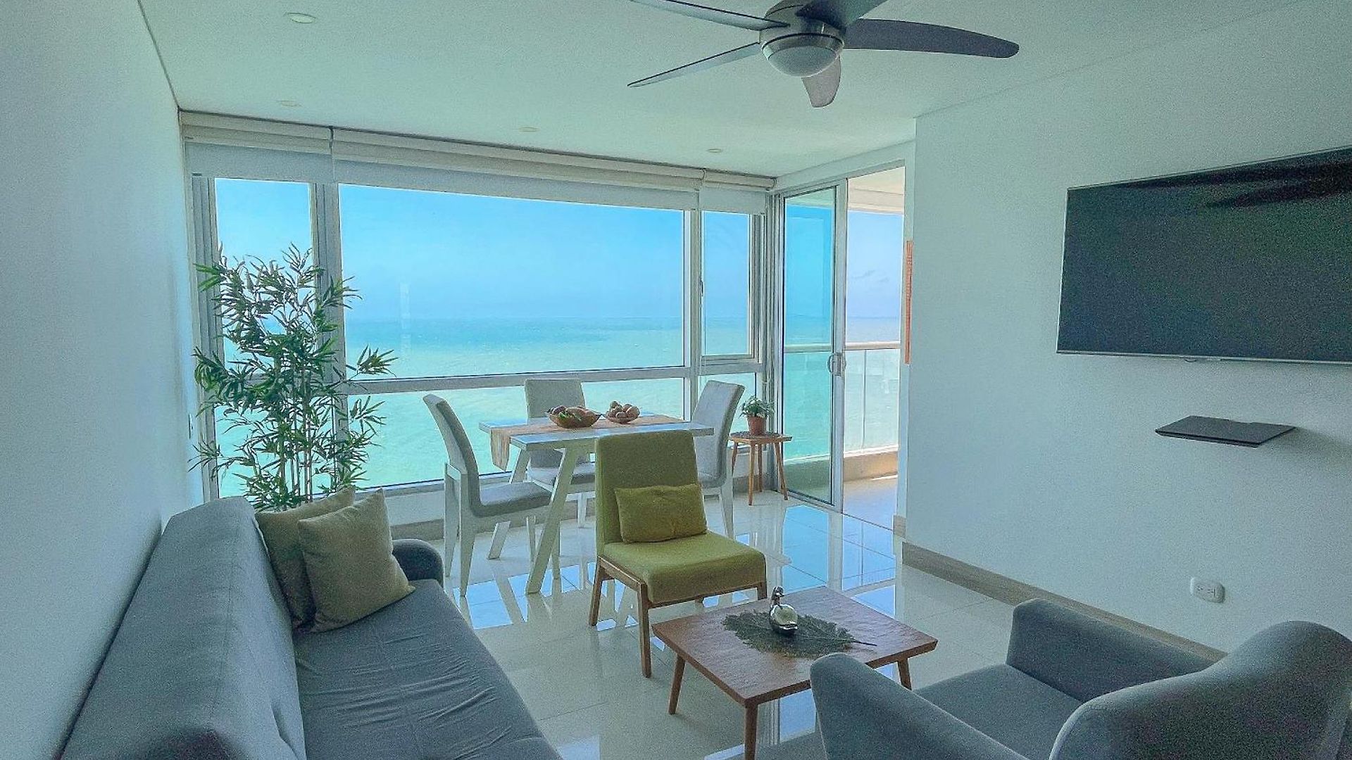 Palmetto Sunset's Seaview Apartment Cartagena