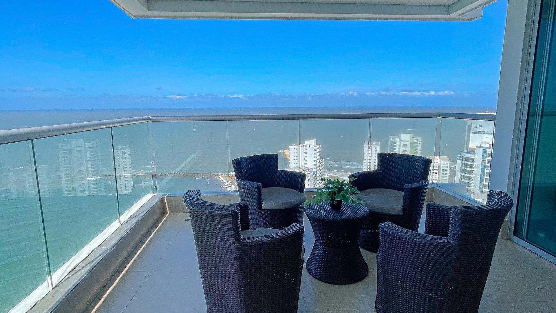Palmetto Sunset's Seaview Apartment Cartagena