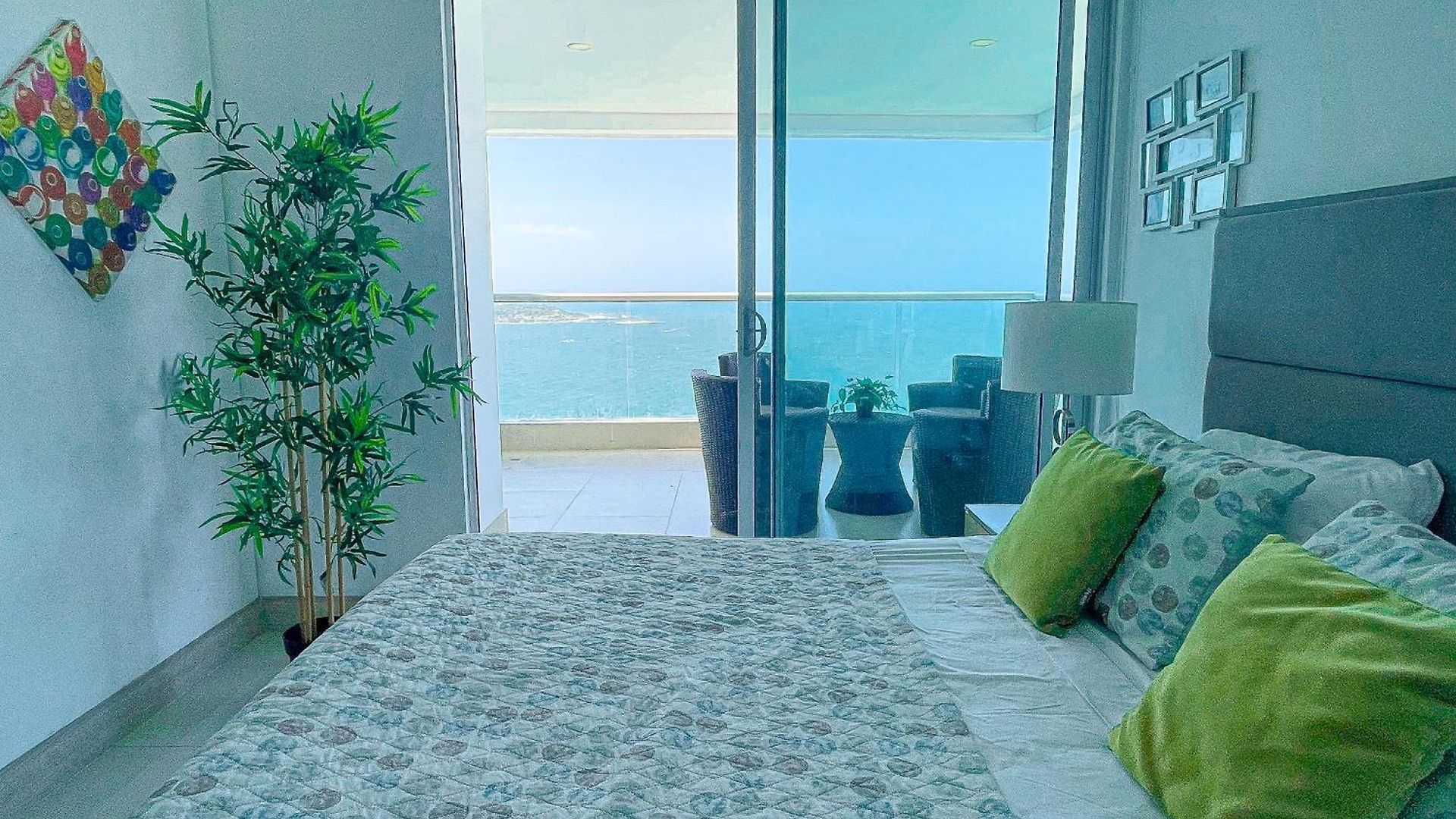 Palmetto Sunset's Seaview Apartment Cartagena