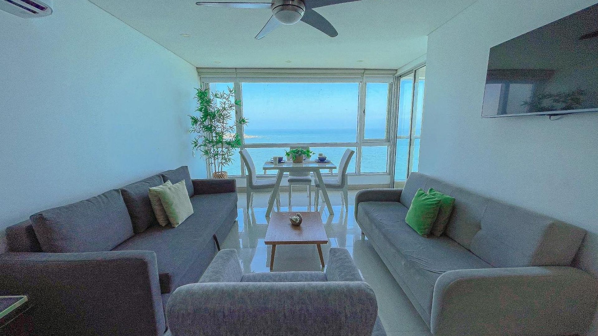 Palmetto Sunset's Seaview Apartment Cartagena