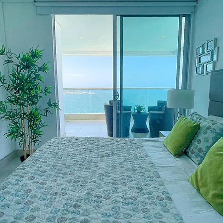 Palmetto Sunset's Seaview Apartment Cartagena